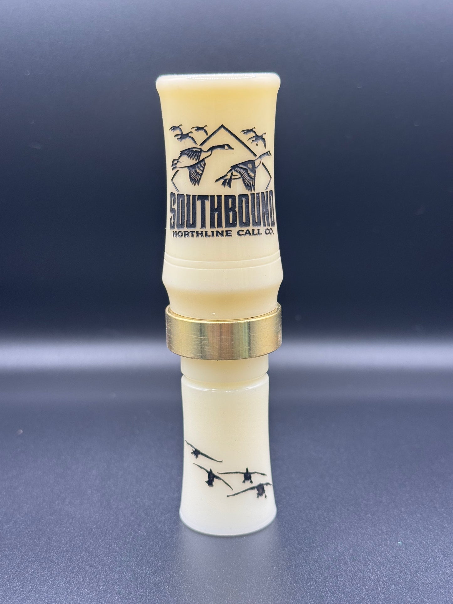 BANDED SOUTHBOUND GOOSE CALL Ivory / Black Letters