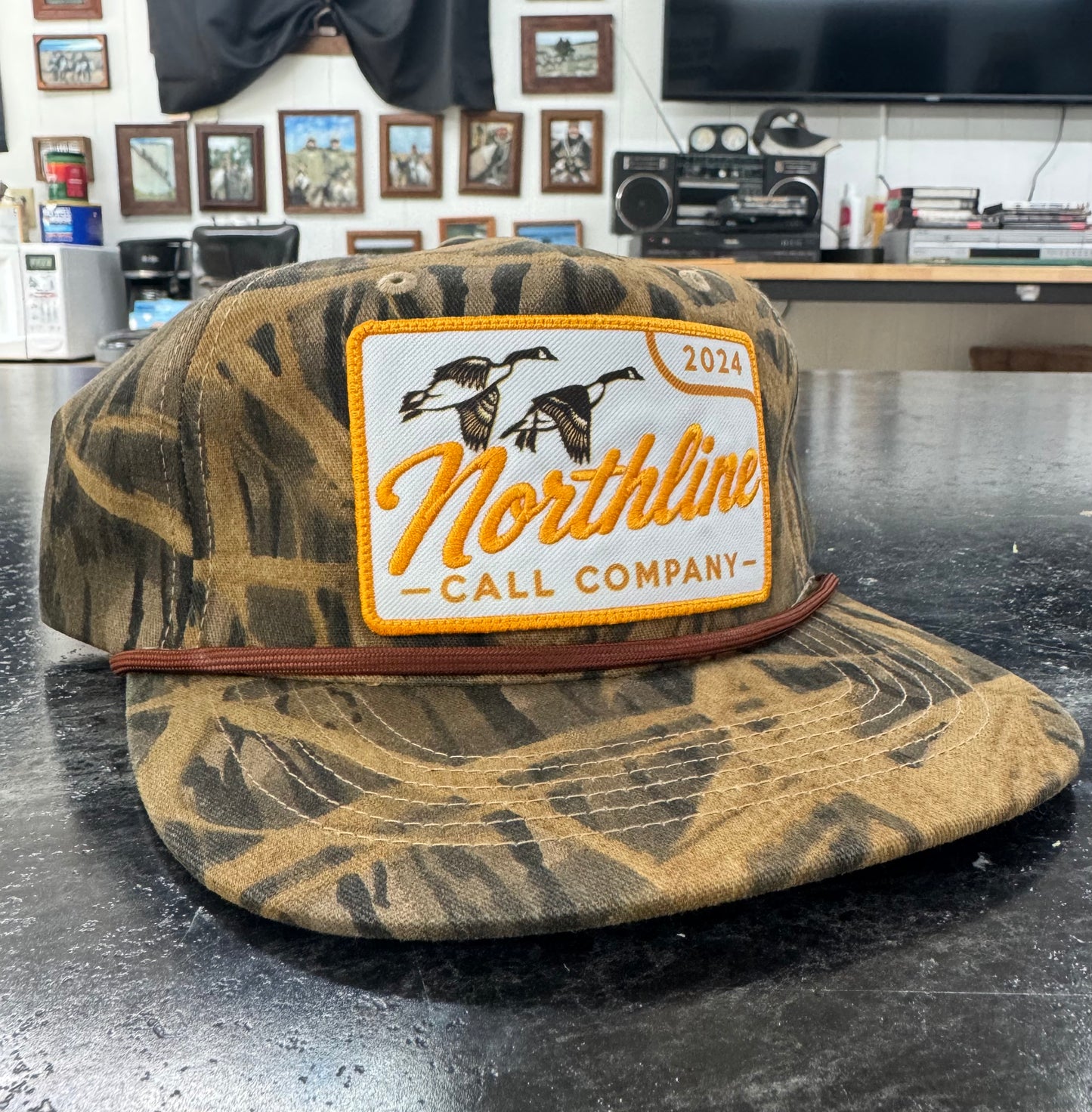 Old Flyway Shadow Grass Hat