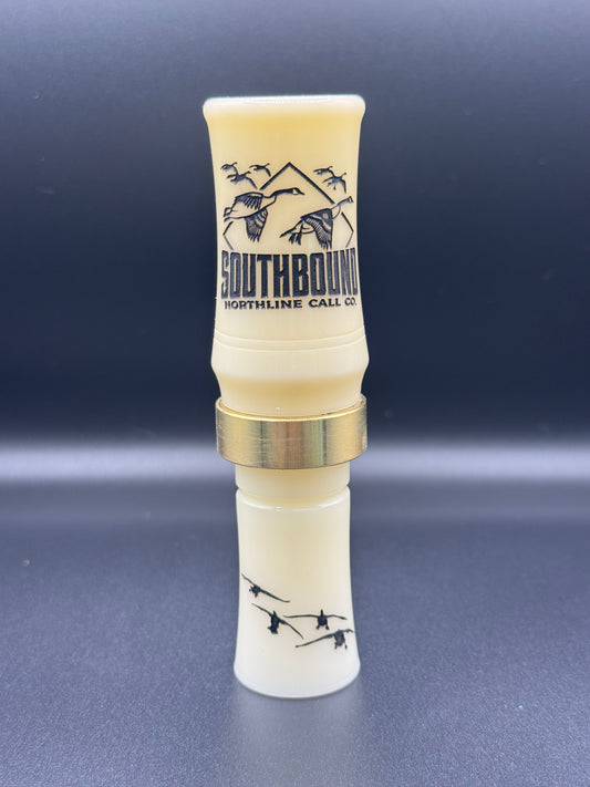 BANDED SOUTHBOUND GOOSE CALL Ivory / Black Letters