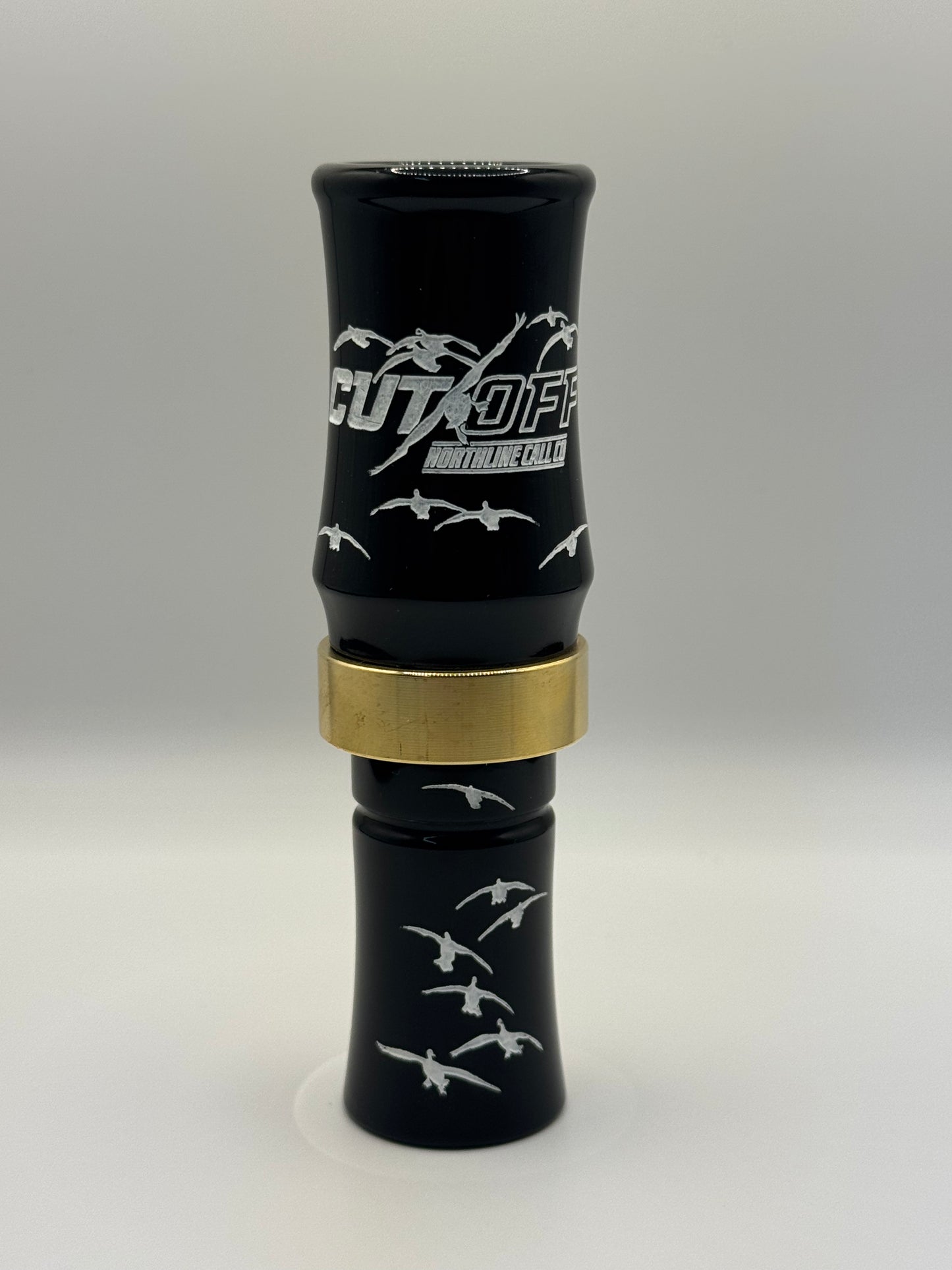 BANDED CUT OFF GOOSE CALL Black / White Letters